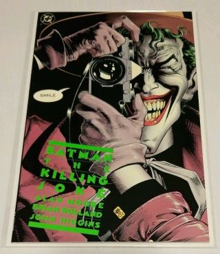 Batman The Killing Joke Dc 1988 1st Print Nm,  Rare Key,  Joker App,  Alan Moore.