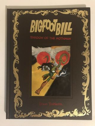 Bigfoot Bill Graphic Novel Signed By Doug Tennapel With Patch,  Cards,  & Bookmark
