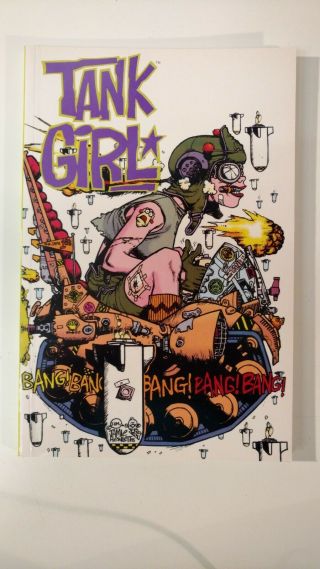 Tank Girl Odyssey (titan) 1st Print Jamie Hewlett (gorillaz Fame) Peter Milligan