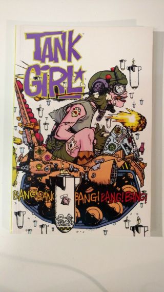Tank Girl Odyssey (Titan) 1ST print Jamie Hewlett (Gorillaz fame) Peter Milligan 4