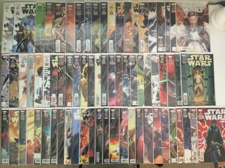 2015 - 2019 Marvel Star Wars 1 - 61 Complete Comic Run,  1 - 4 Annuals & More Nm