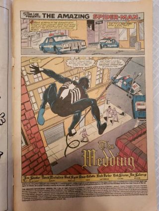 The Spider - Man Annual 21 (1987,  Marvel) 3