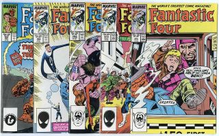Fantastic Four 301 - 370 Complete Set Avg.  Nm/nm,  9.  4/9.  6 Marvel 1987