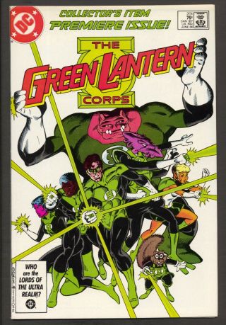 Green Lantern 201 (1986) 1st Kilowog Appearance Vf,