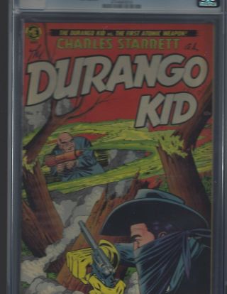 CGC Durango Kid 7 1950 VF,  8.  5 