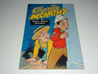 Charlie Mccarthy 2 Comic (fn -) Dell,  1949,  - Duper Snooper,