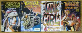 Tank Girl: Apocalypse 1 - 4 Vf/nm Complete Series - Vertigo Comics Alan Grant 2 3