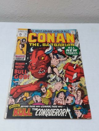 Conan the Barbarian Vol 1 10 (Oct 1971,  Marvel) Barry Smith,  Roy Thomas L@@K 2