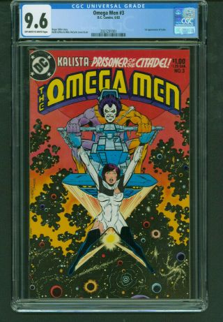 Omega Men 3 Cgc 9.  6 1st Appearance Of Lobo Dc Comics 1983