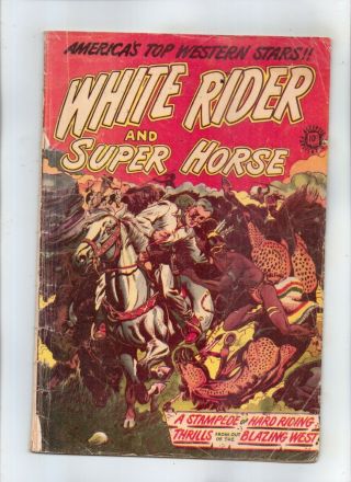 White Rider And Horse No 5 America 