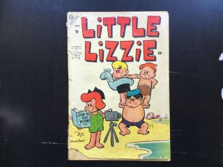 Little Lizzie 1 Rare Atlas Golden Age Comic Pr Covers Detached Low Grade Key