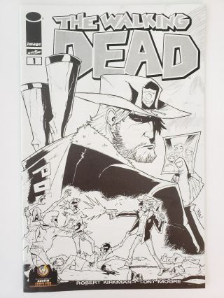 The Walking Dead 1 Wizard World Austin Exclusive Variant Cover By Rob Guillory
