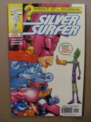 What If 104 Silver Surfer Marvel 1989 Series Thanos Infinity Gauntlet Avengers