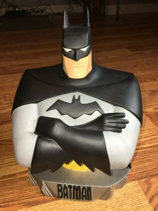 Nr 1999 Dc Comics 12 " Batman Animated Series Bust Statue Maquette Warner Bros