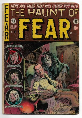 Haunt Of Fear 26 E.  C.  Pre Code Horror