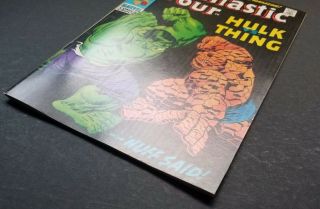 Fantastic Four 112 • Fn/vf Or Better • Thing Vs Hulk • Mcu Ff Films Coming