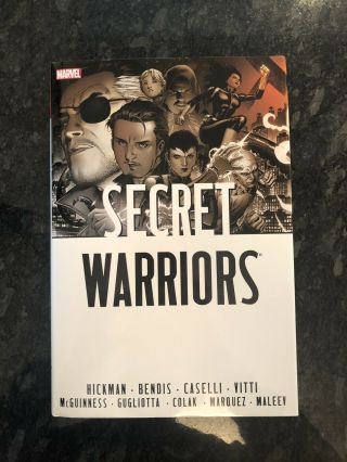 Secret Warriors Hickman Omnibus Hc Marvel Comics.  Agents Of Shield