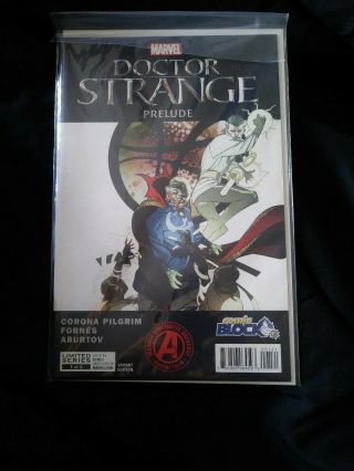 Marvel Comics Doctor Strange Prelude Comic Block Exclusive Cover Limited Series