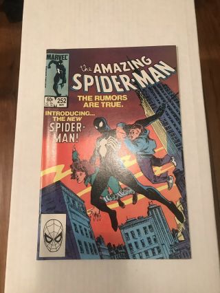 The Spider - Man 252 1st Black Suit Symbiote Nm -