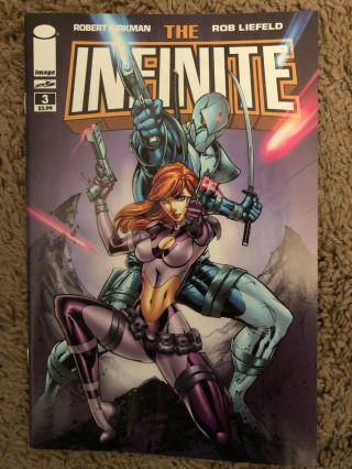 The Infinite 3 J Scott Campbell Variant Cover Nm First Print Image Kirkman