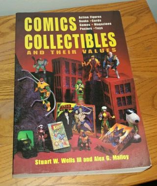 Comics Collectibles And Their Values By Alex G.  Malloy (1996,  Paperback Book)