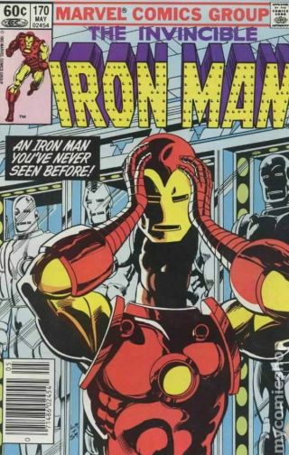Iron Man (1st Series) 170 1983 Fn,  6.  5 Stock Image