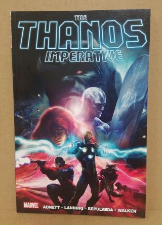 Thanos Imperative (2011) Marvel Tpb 1st Print Abnett Lanning Surfer Nova Ronin