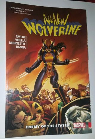 All - Wolverine Vol.  3 Enemy Of The State Ii Marvel Graphic Novel Comic Book