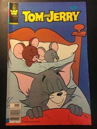 Tom And Jerry Comic 330 (whitman) - August 1980 (bronze Age)