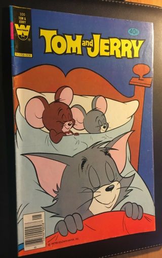 TOM AND JERRY COMIC 330 (Whitman) - August 1980 (Bronze Age) 2
