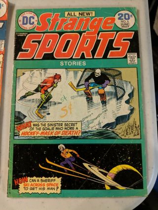 Strange Sports Stories 1 - - 6 5 books (Sep - Oct 1973,  DC) Brave and Bold 46. 5