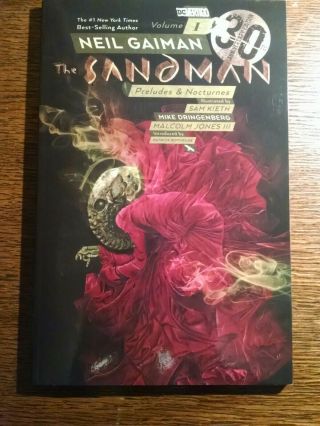 The Sandman Vol.  1: Preludes And Nocturnes 30th Anniversary (neil Gaiman)