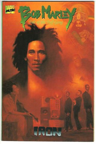 Bob Marley,  Tale Of The Tuff Gong,  Book 1: Iron (1994) Nm Hall - Colan