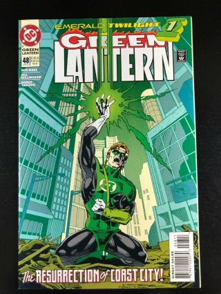 Green Lantern 48 Dc 01/94 1st Kyle Rayner Marz Willingham Tanghal J5