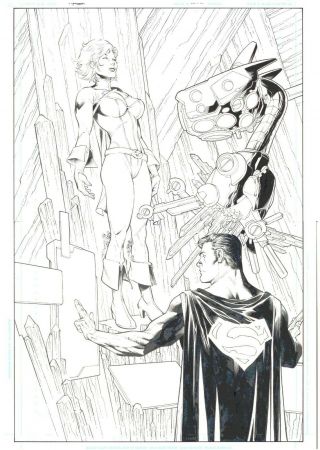 SUPERMAN ISSUE 662 PAGE 3 SPLASH PAGE BY PACHECO AND MERINO 2