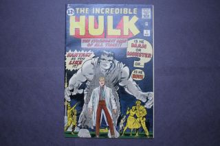 Authentic Old Comic The Incredible Hulk 1 issue Marvel 1962 12