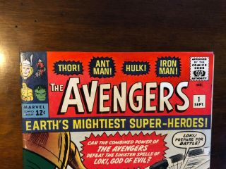 Avengers 1 Looking Book 1963 1st Avengers (Iron Man Thor Hulk) 3