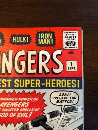 Avengers 1 Looking Book 1963 1st Avengers (Iron Man Thor Hulk) 7