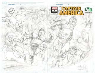 Hero Initiative Captain America 100 Project: Alan Davis