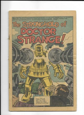 Tales Of Suspense 41.  Marvel Comics 1963.  3rd Iron Man.  Coverless