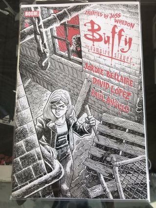 Buffy The Vampire Slayer 6 Ethan Young 1:25 Variant Boom Studios (2019)