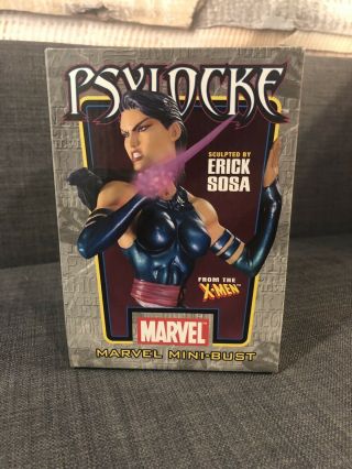 Psylocke Bowen Bust Rare Marvel X - Men Statue 629 Of 3000