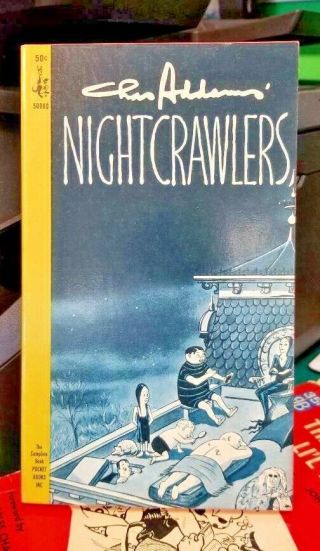 Charles Addams Nightcrawlers First Edition 1964 Pocket Books Inc.