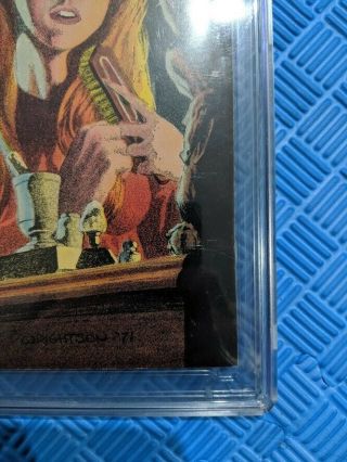 DC Comics House of Secrets 92 CGC 9.  0 1st appearance of Swamp Thing OW Pages 7