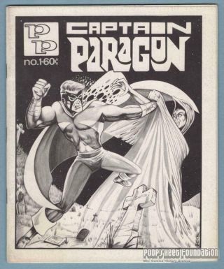 Captain Paragon 1 Comic Fanzine Bill Black Martin L.  Greim Girl From Lsd 1970