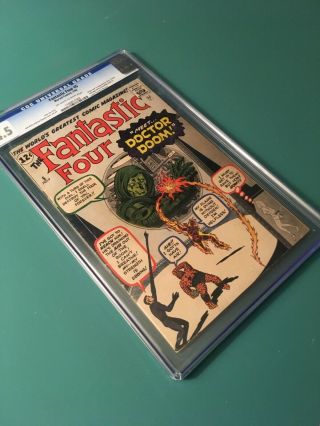 Fantastic Four 5 Cgc 4.  5 Ow/w Pages