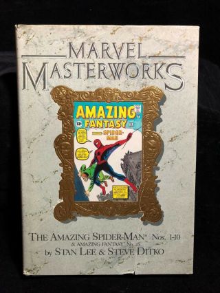 Marvel Masterworks: Spiderman Nos 1 - 10,  Vol 1,  2nd Ed,  G/vg