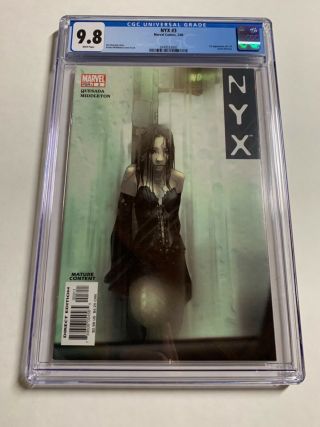 Nyx 3 Cgc 9.  8 White Pages 1st X - 23 Laura Kinney Marvel X - Men Wolverine