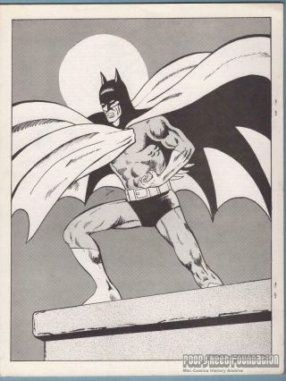 BATMANIA 22 comic fanzine RICH MORRISSEY Jim Shooter ARLEN SCHUMER Rodi 1976 4