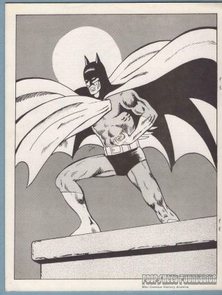 BATMANIA 22 comic fanzine RICH MORRISSEY Jim Shooter ARLEN SCHUMER Rodi 1976 5